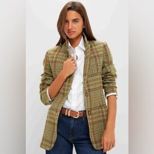 Tuckernuck Sherwood Plaid Wool Herron Blazer